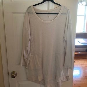 Free people Cream tunic